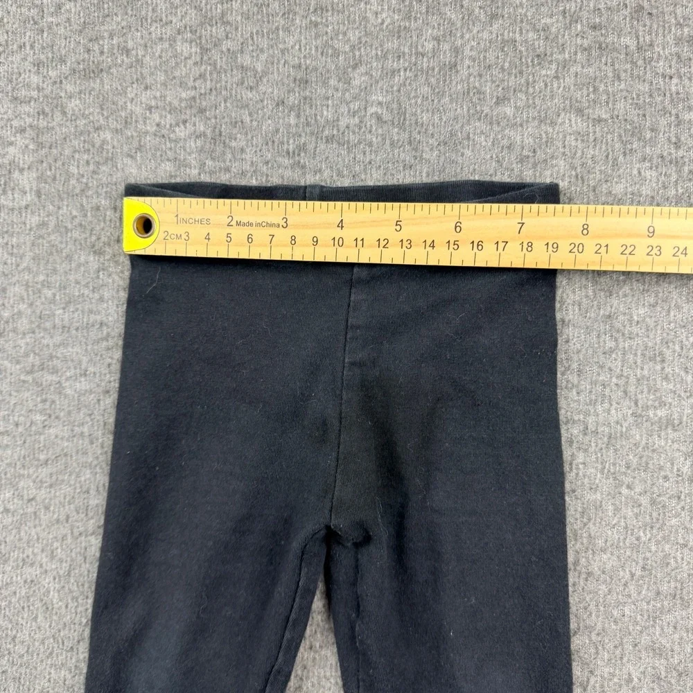 The Children's Place Black Leggings 2T Cotton‎ Blend Stretch Kids Pants